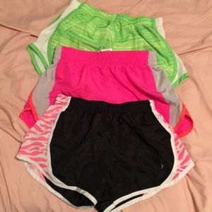 GIRLS MULTIPLE SIZES athletic shorts BUNDLE
